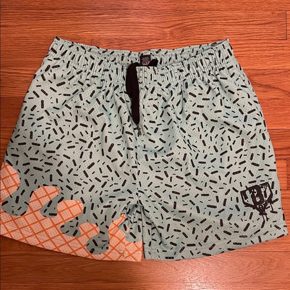 Baseball lifestyle ice cream shorts
